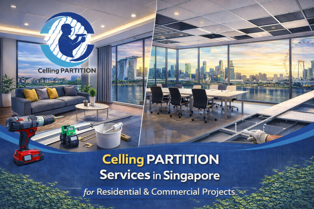 Ceiling Partition Services in Singapore