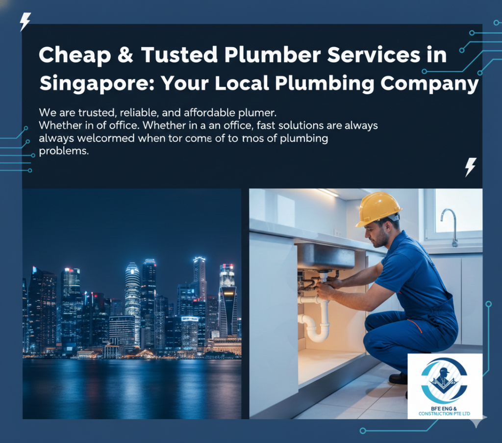 plumber services in Singapore