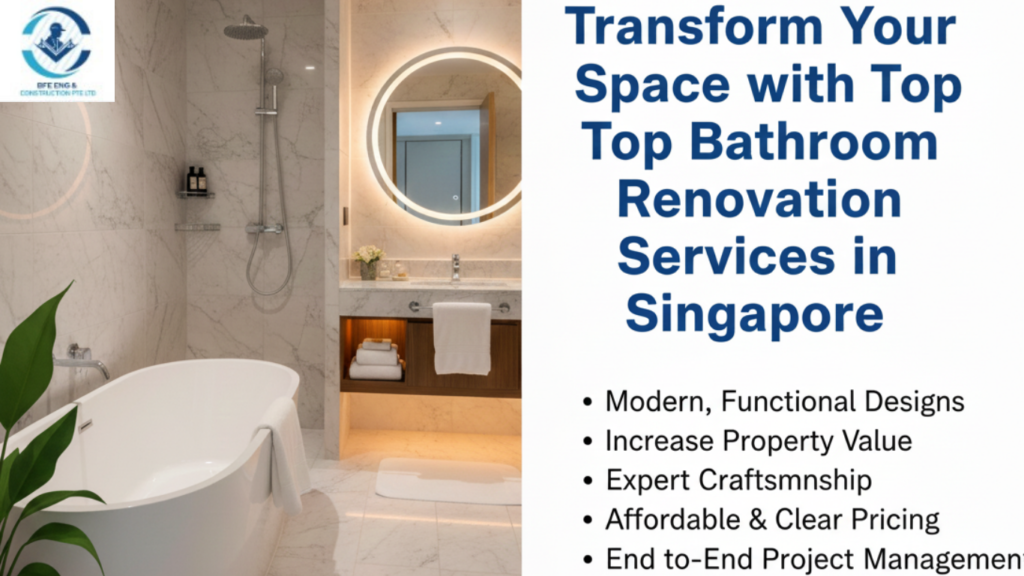 Bathroom Renovation Services in Singapore
