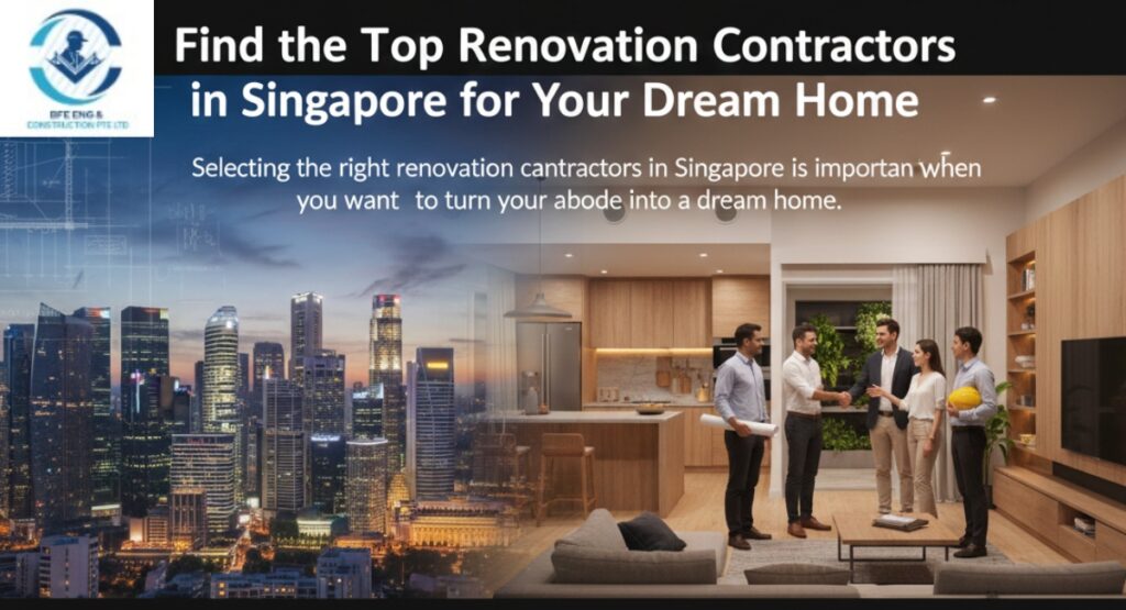 best renovation contractors in Singapore